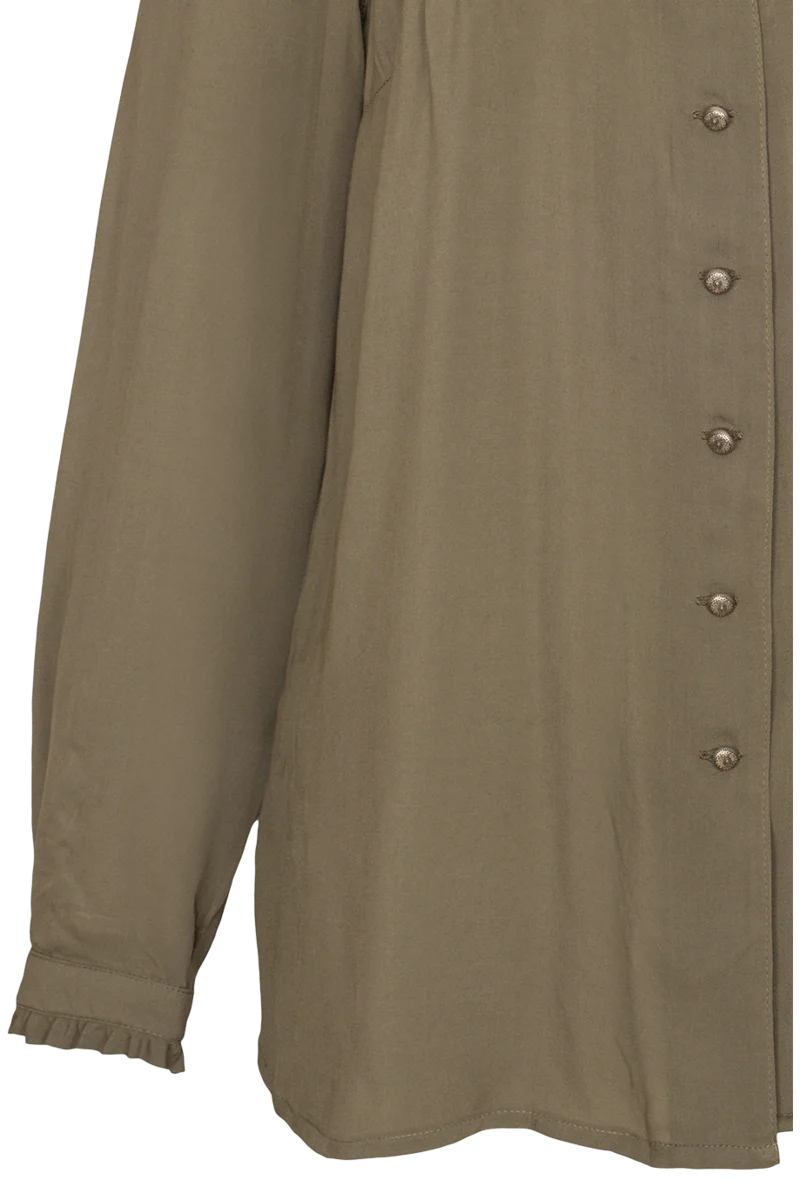 Damen Trachtenbluse Langarm