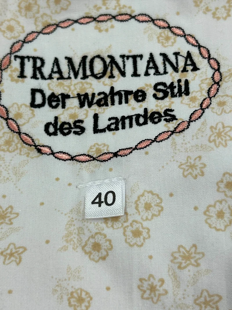 Dirndl beige rosa – Tramontana, Gr.40