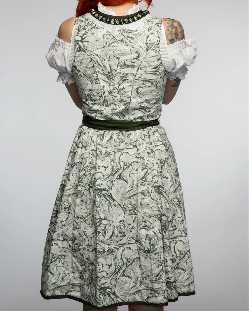 Dirndl grün weiß – Moser, Gr.38