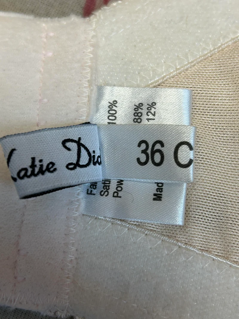 Corsage - creme - Gr.36c