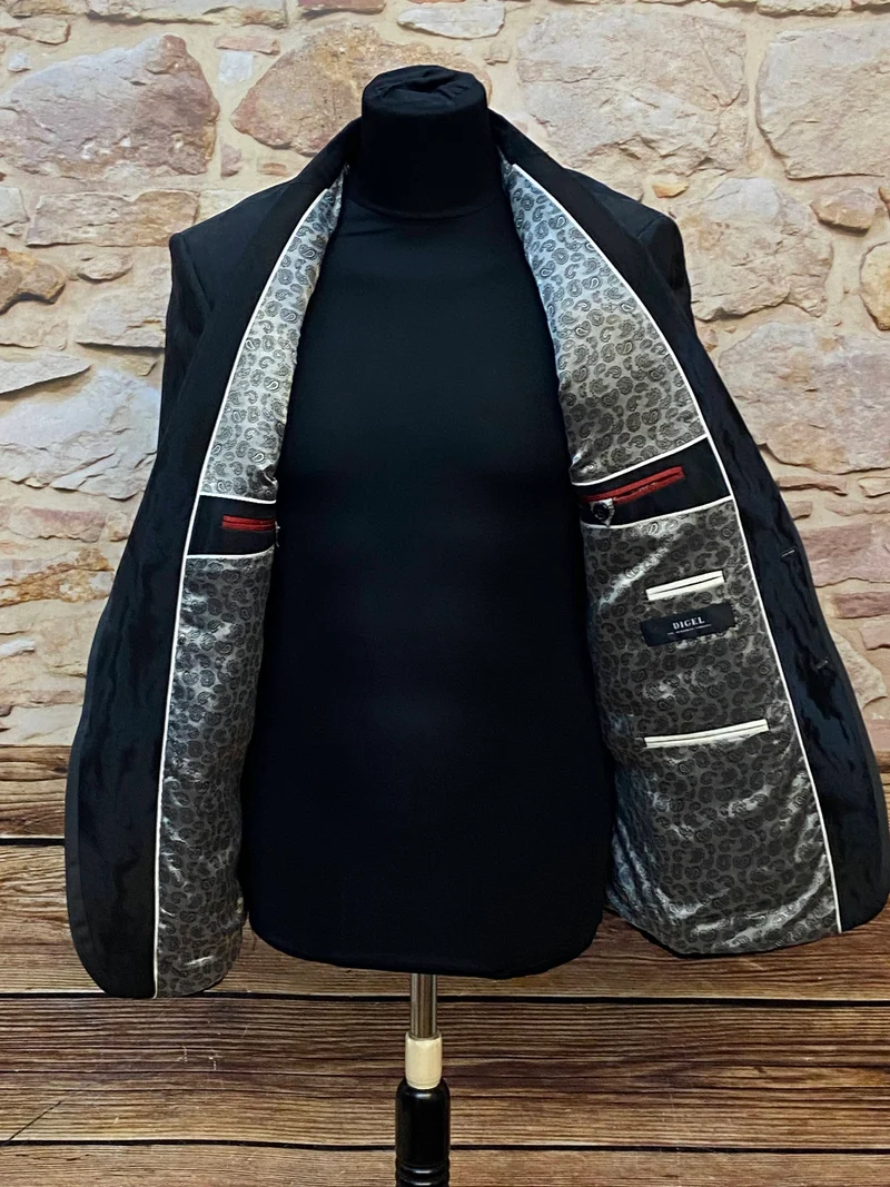 Elegante Smokingjacke von DIGEL – Größe 50 Slim Fit
