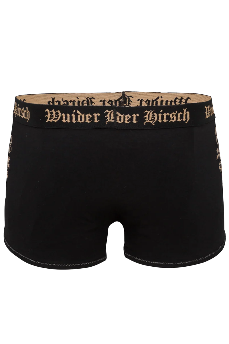 Herren Boxershorts Unterwäsche 'Wuider Hirsch'