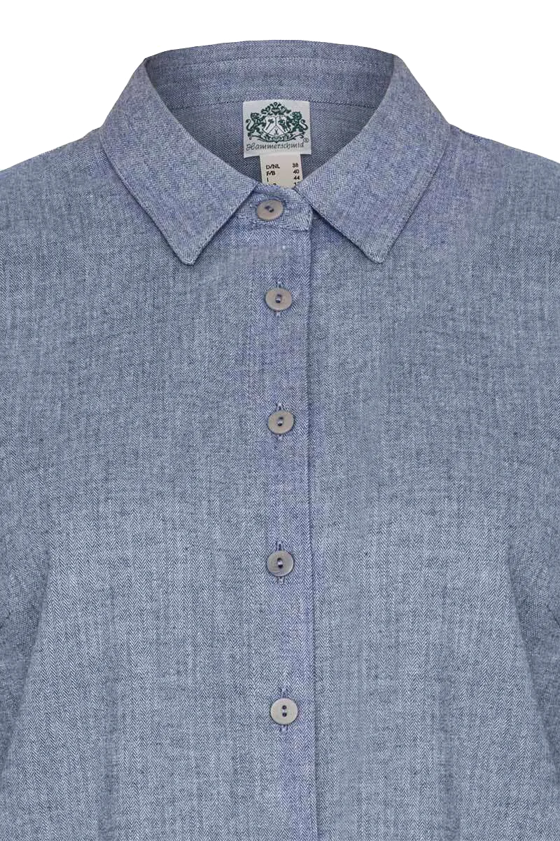 Damen Trachtenbluse langarm
