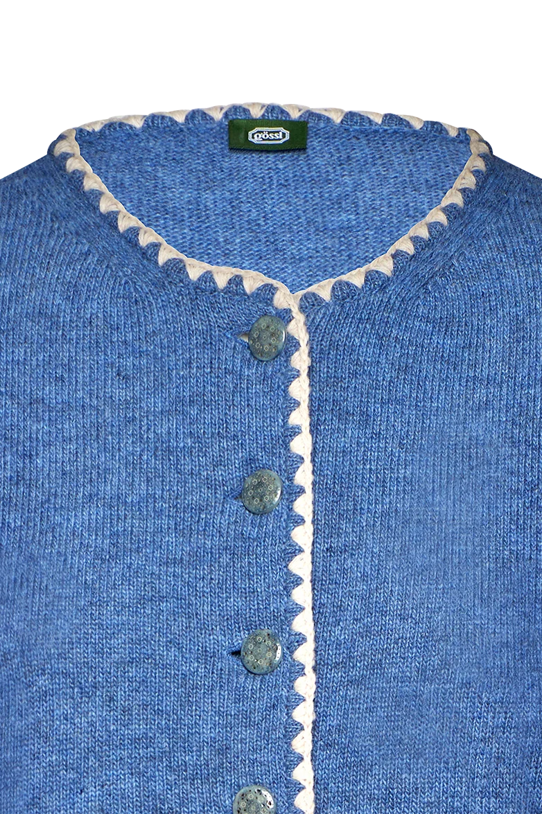Strickjacke mit Glockenärmel