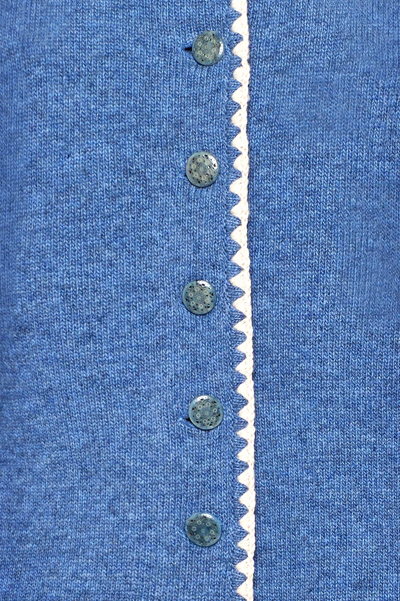 Strickjacke mit Glockenärmel