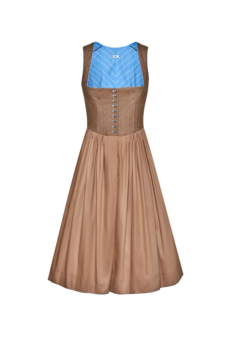Dirndl mit Kontrastpaspel