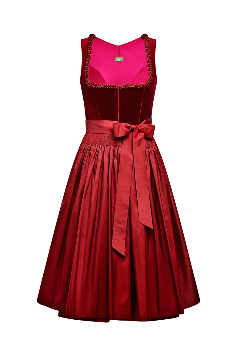 Dirndl aus Samt