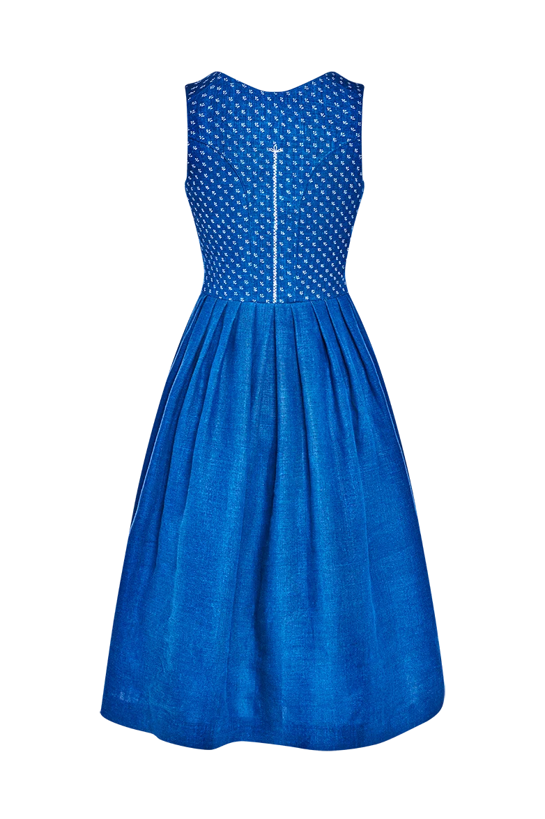 Echtes Blaudruckdirndl Edition