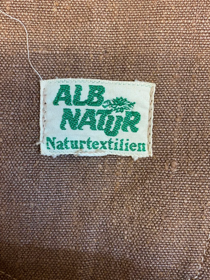 Vintage Herren Weste aus Naturtextilien Gr. 58