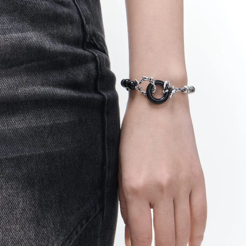 Damen Punk Dragon Claw Splice Armband
