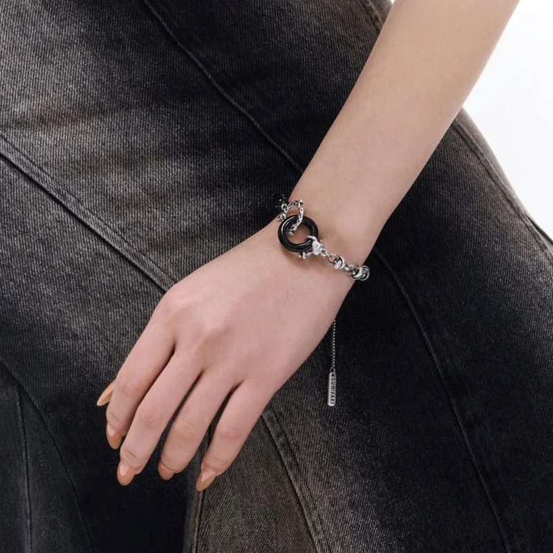 Damen Punk Dragon Claw Splice Armband