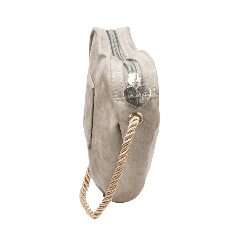Trachten Herztasche beige