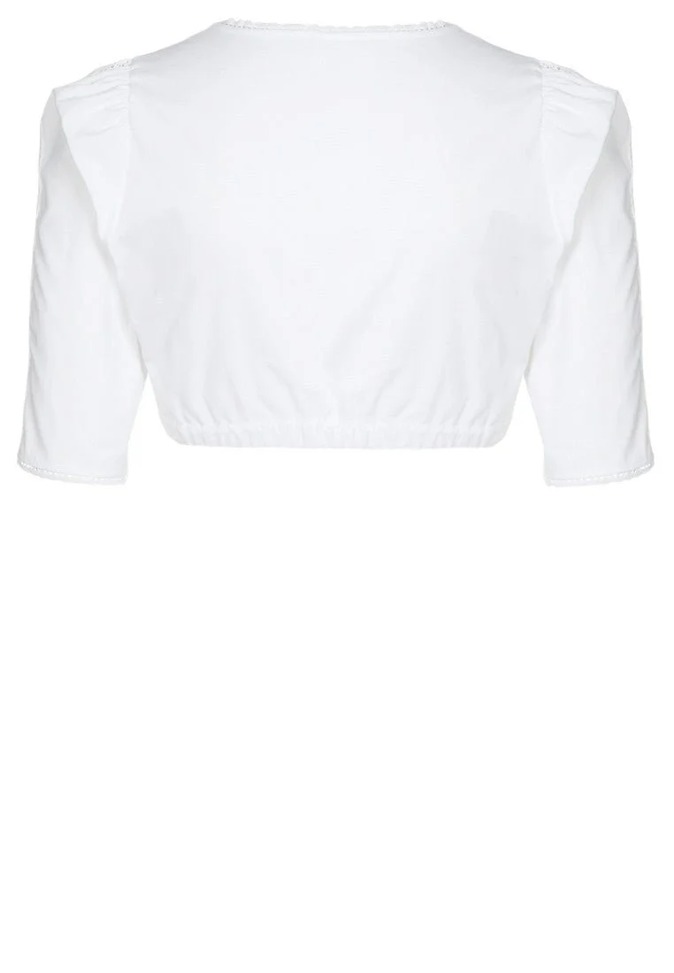 Dirndlbluse Selma lang Jersey