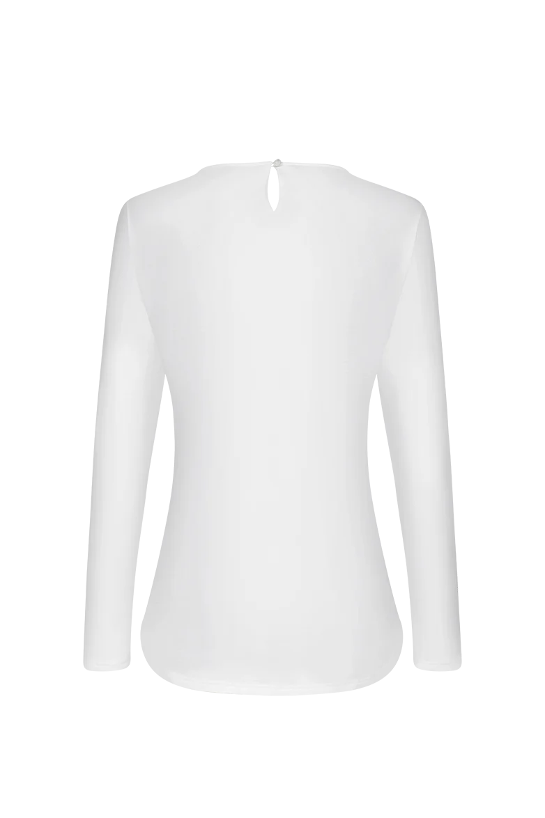 Lochstich-Shirt