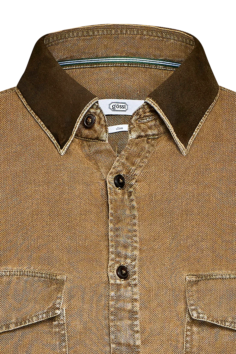 Shirtjacke - Hanf
