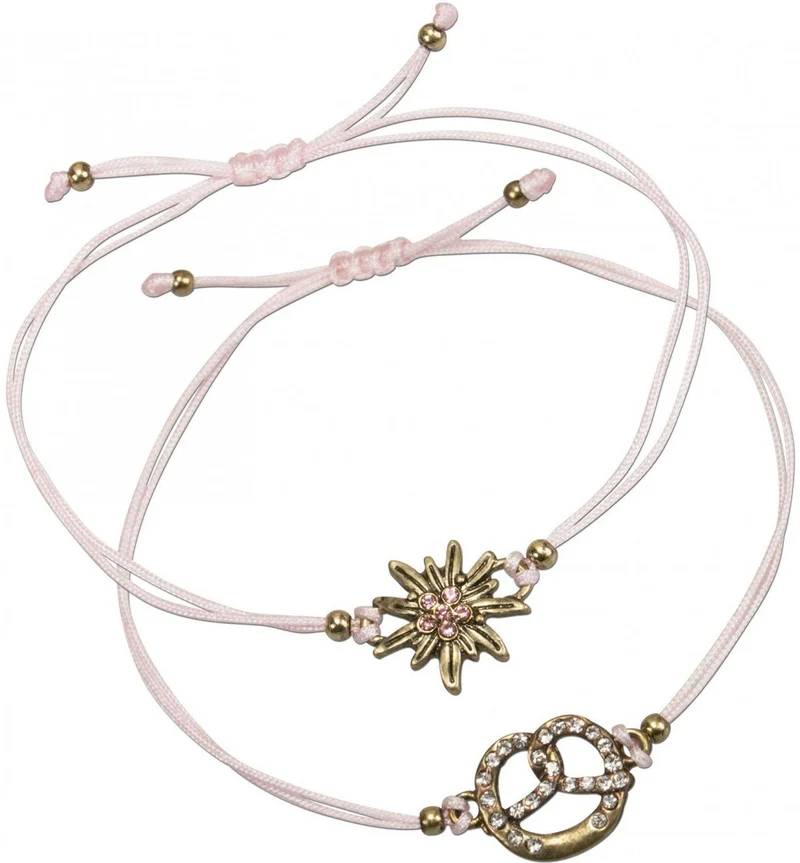 Trachten Armband-Set rosé