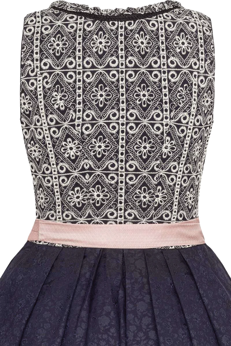 Mini-Dirndl mit Ethno-Muster
