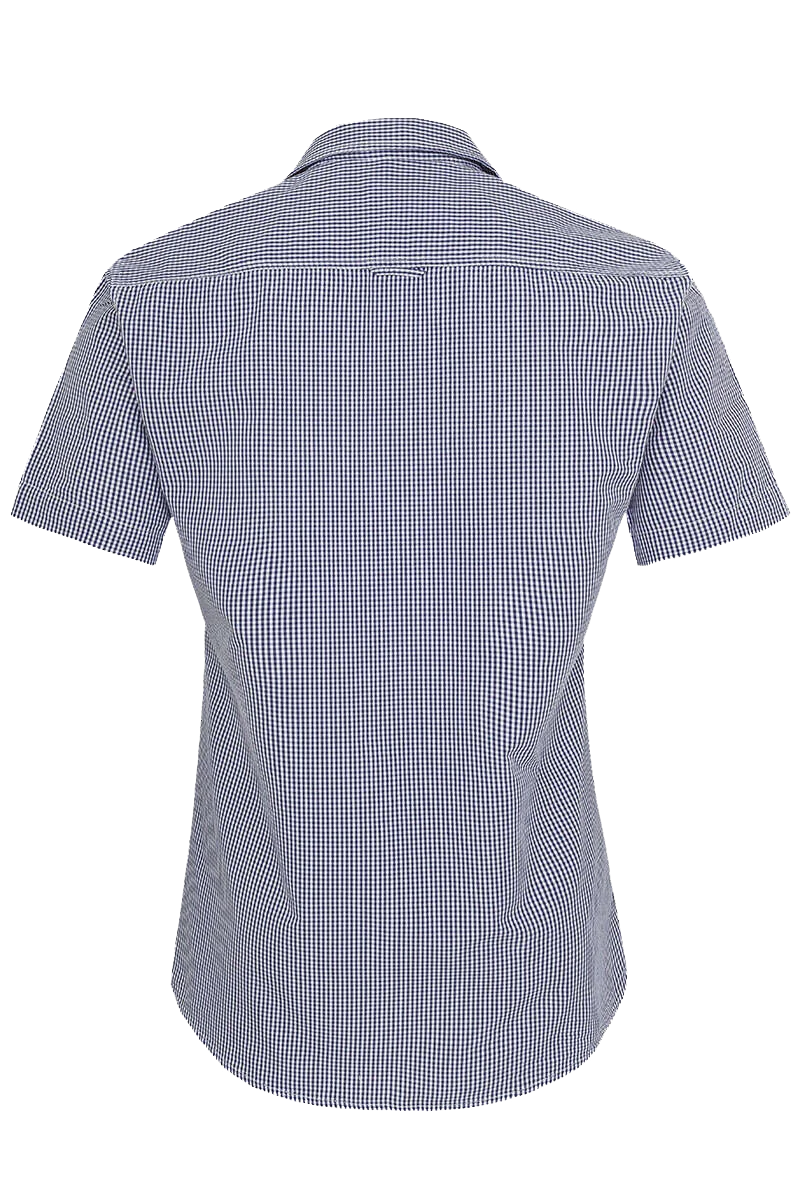 Trachtenhemd Kurzarm Slim Fit kariert