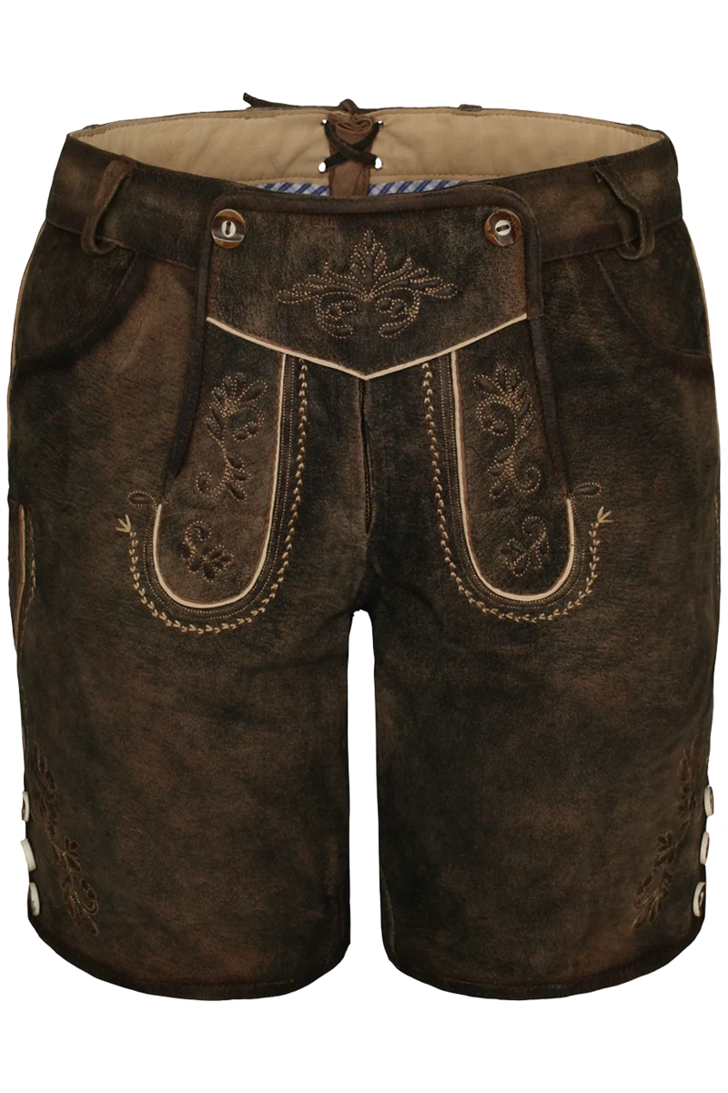 Damen Trachtenlederhose kurz