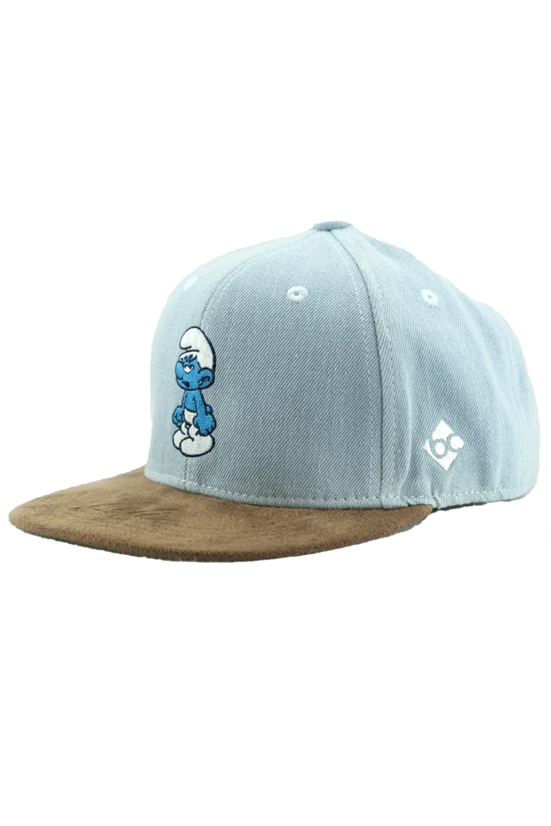 Kinder Snapback Cap Schlümpe 'Muffi Zefix'