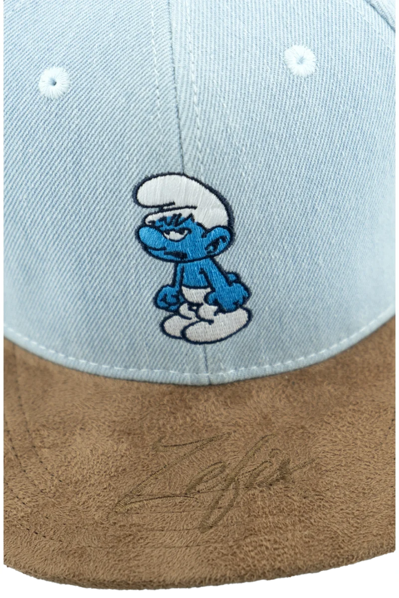 Kinder Snapback Cap Schlümpe 'Muffi Zefix'