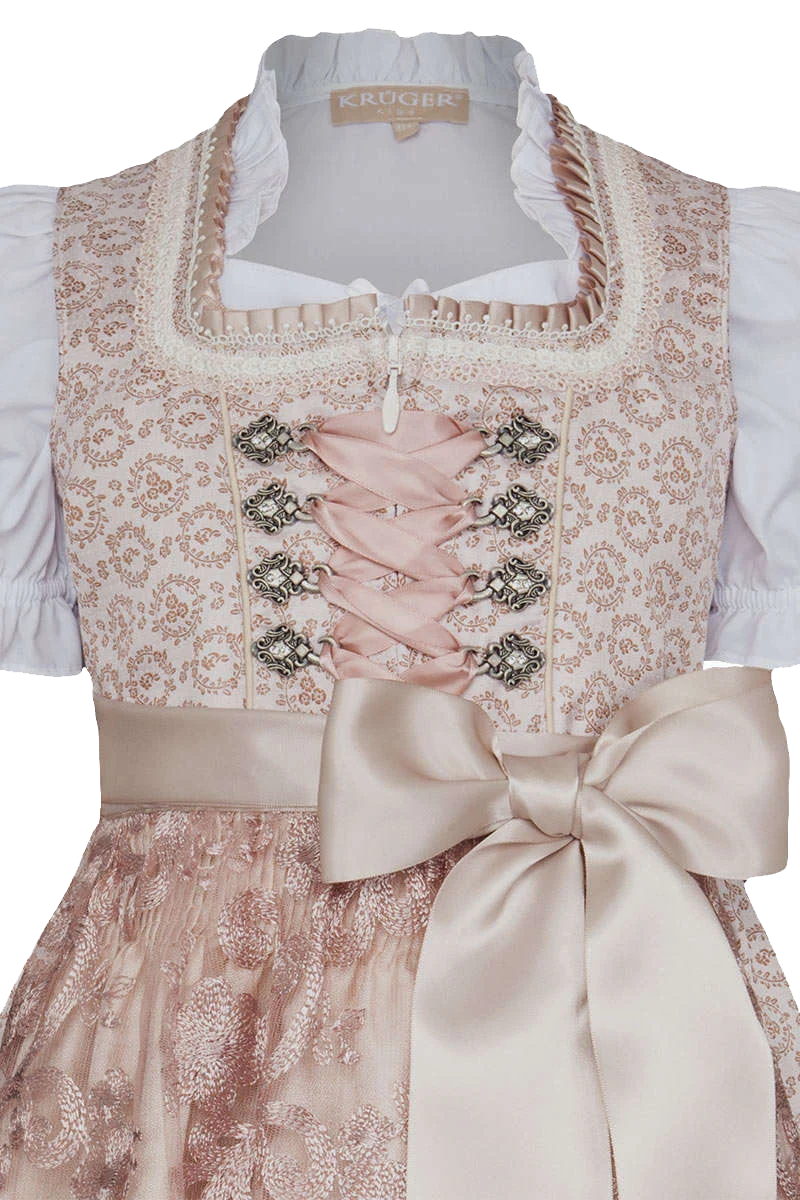 Mädchen Jugend Dirndl mit Bluse