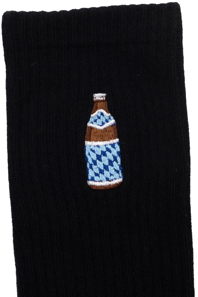 Herren Sportsocken mit Bayerisch Hell Stickerei