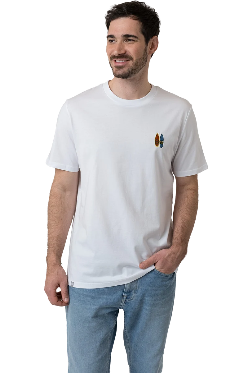Herren T-Shirt mit surfendem Pumuckl-Print