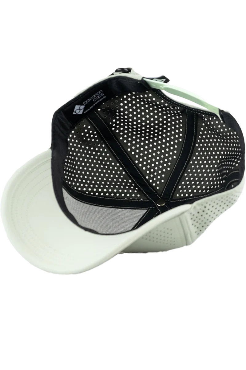 Unisex Curved-Cap mit Edelweiß-Design für Outdoor und Sport