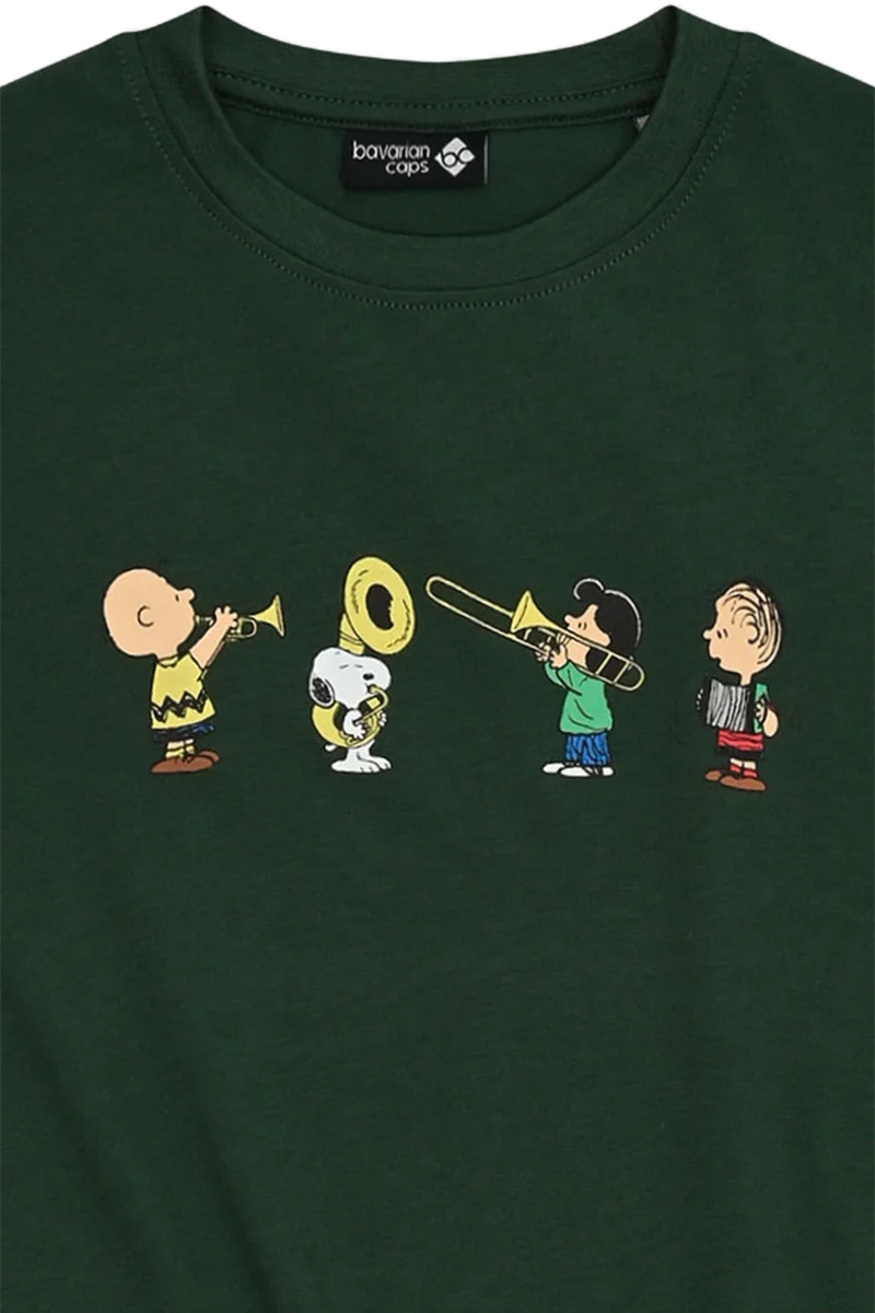 Kinder T-Shirt 'Peanuts Blaskapelle'