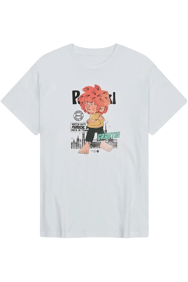 Herren T-Shirt mit Druck 'Pumuckl´s back in town'