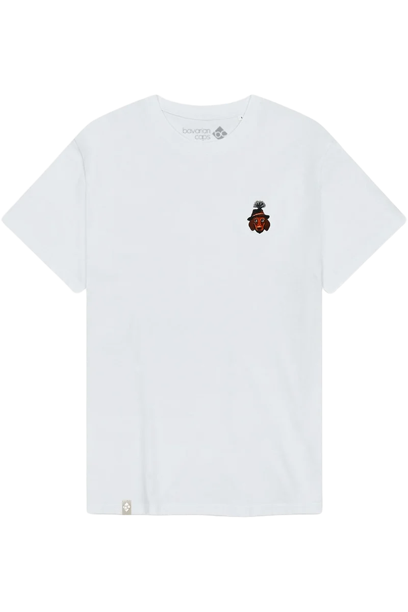Herren T-Shirt mit Dackel 'Monsieur Waldi'