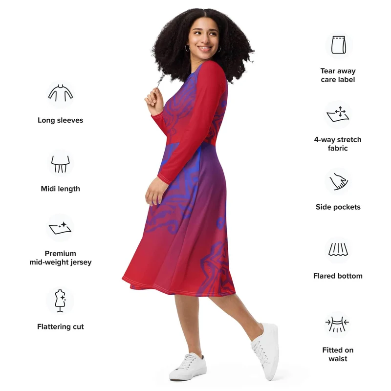 Refresh Your Wardrobe: A Versatile Midi Dress for All Occasions