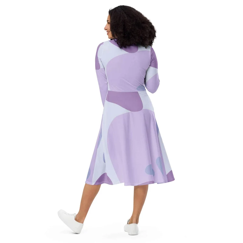 Your Dream Lavender Dress – Art and Comfort in One Package!