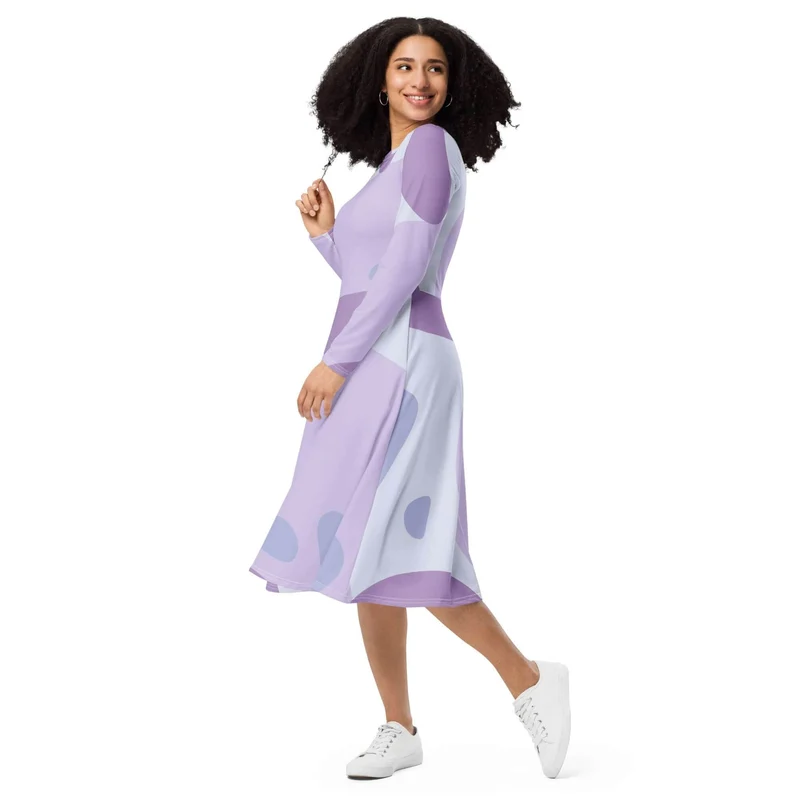 Your Dream Lavender Dress – Art and Comfort in One Package!