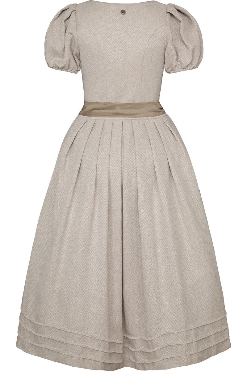 Midi-Dirndl mit Puffärmeln