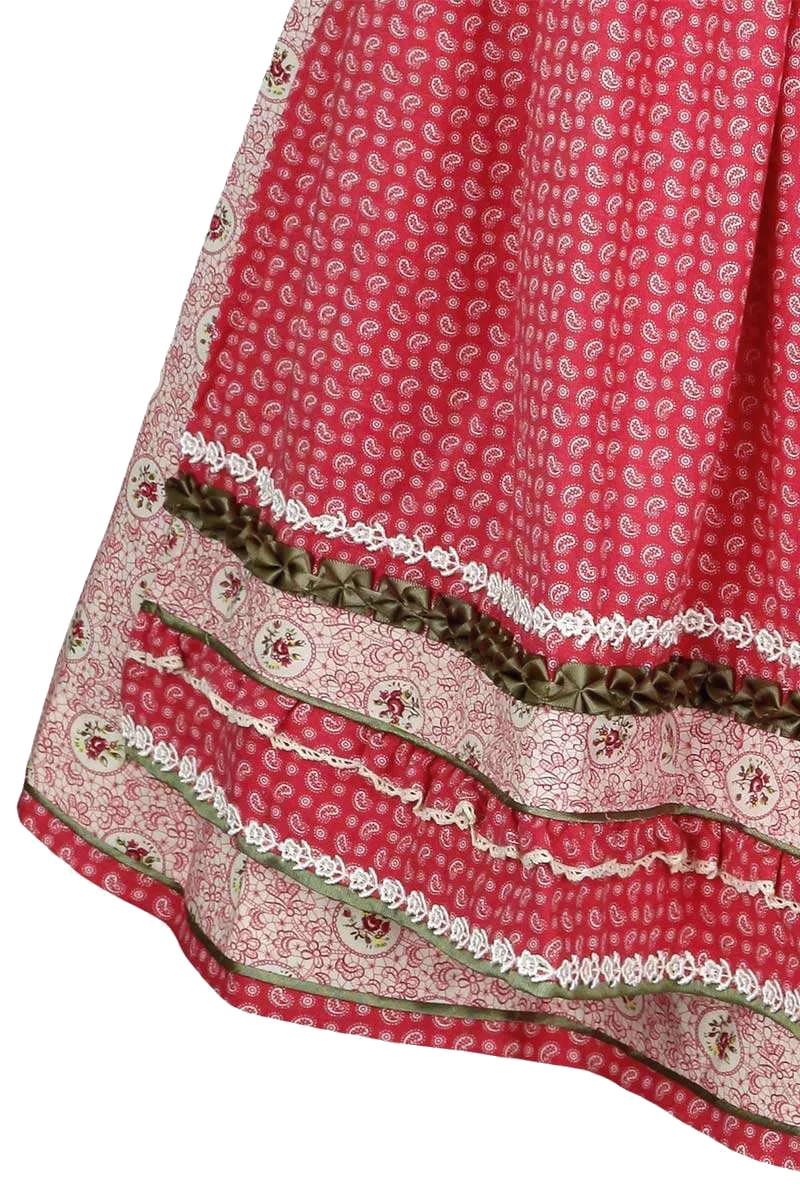 Blumen Dirndl kurz