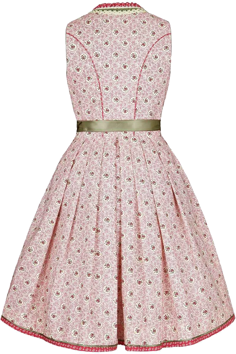 Blumen Dirndl kurz