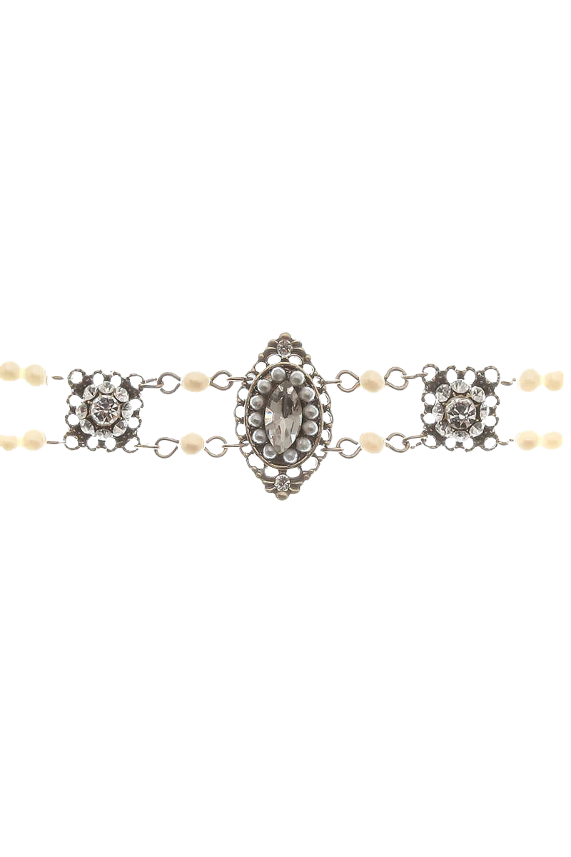 Dirndl Perlenkette Kropfkette