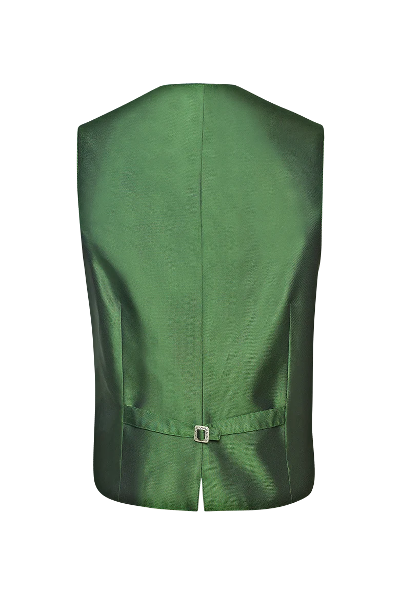 Gilet aus Seidenjacquard