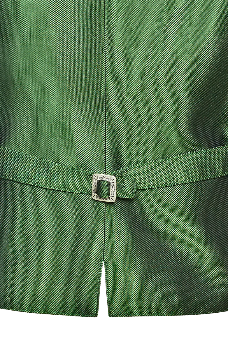 Gilet aus Seidenjacquard