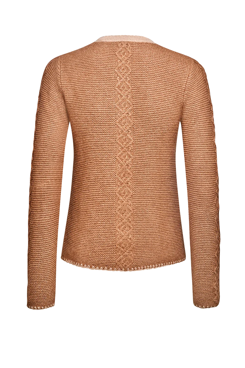 Strickjacke mit Salzburger Model