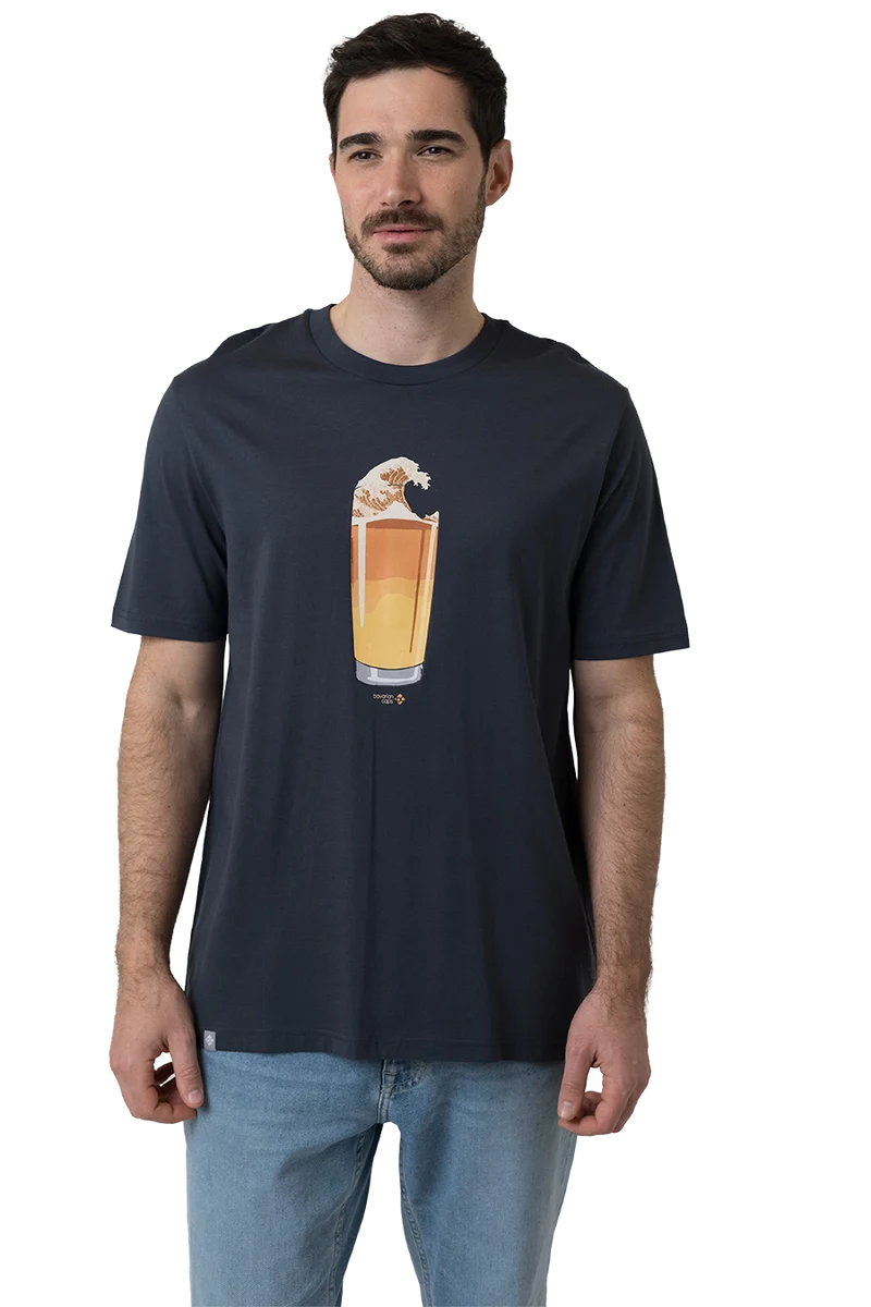 Herren T-Shirt 'Bierwelle'