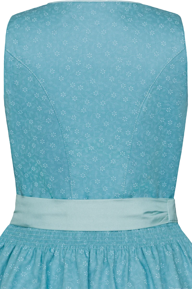 Kinder-Baumwolldirndl mit Blumenmuster