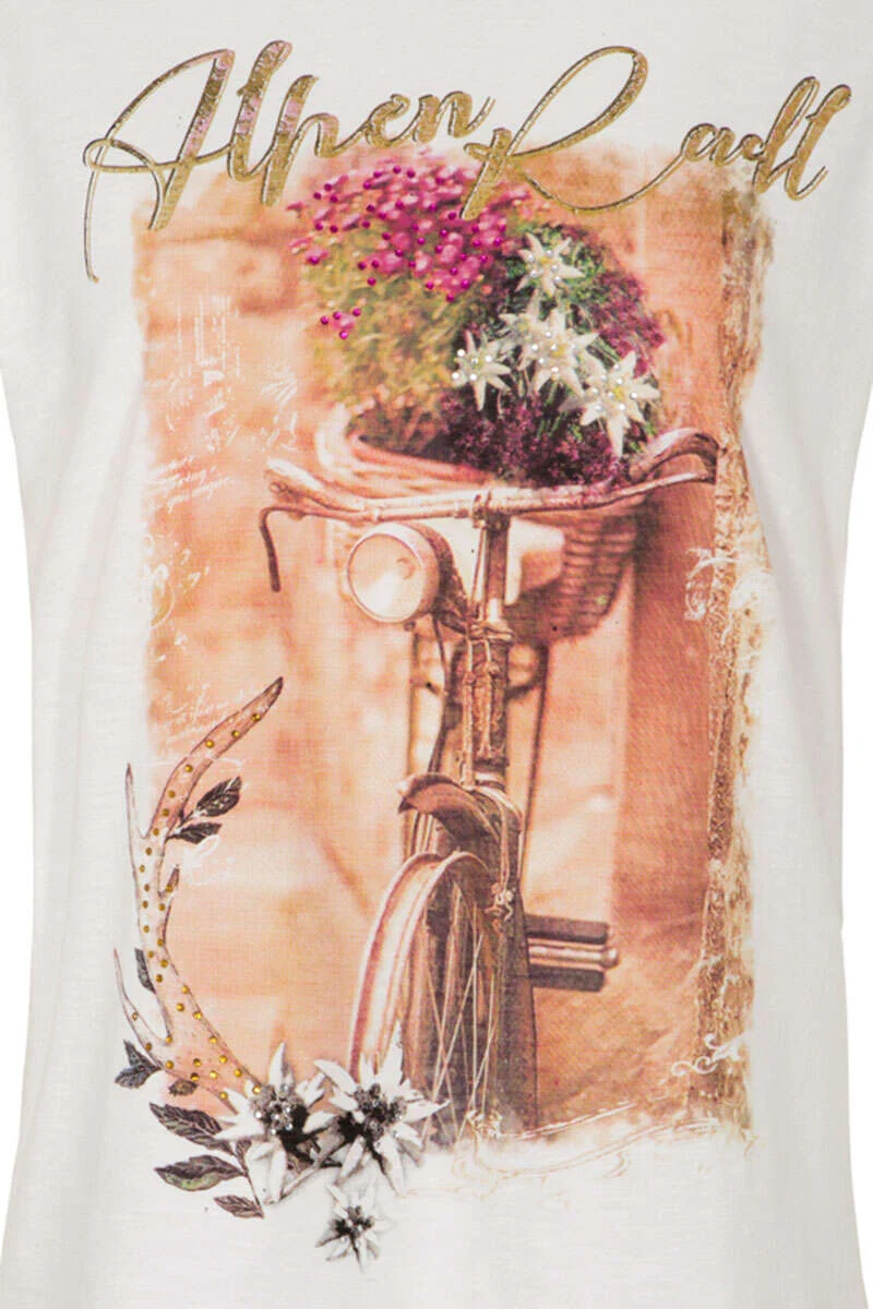 Damen T-Shirt 'Alpenradl'