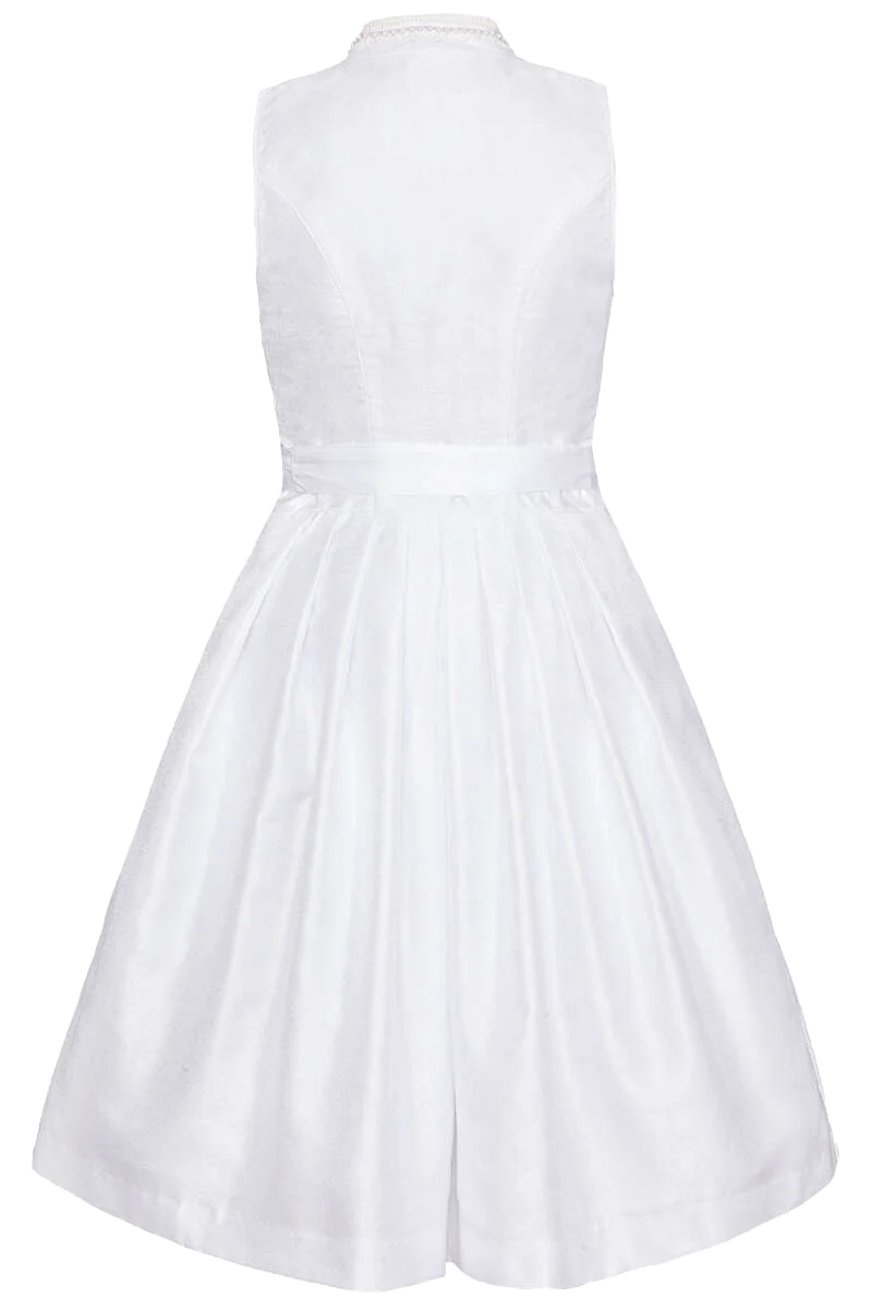 Brautdirndl Schneewittchenkragen Midi