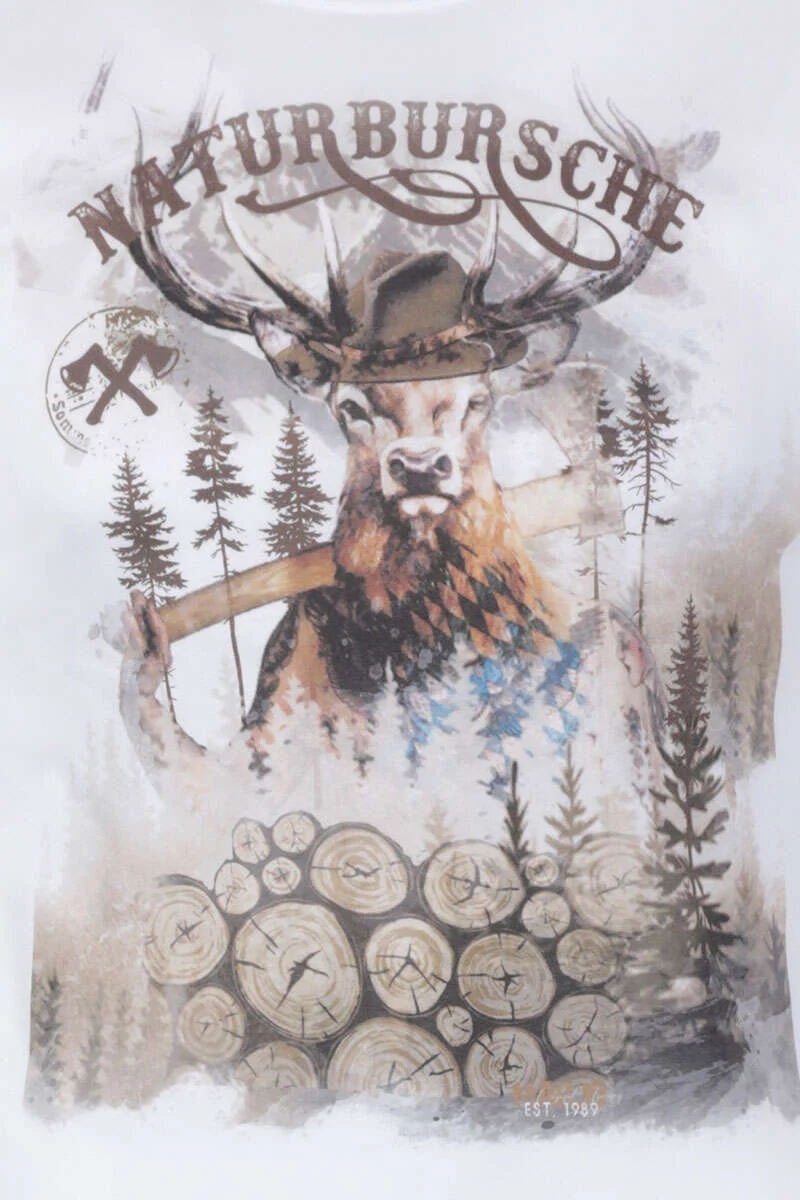 Herren T-Shirt 'Naturbursche'