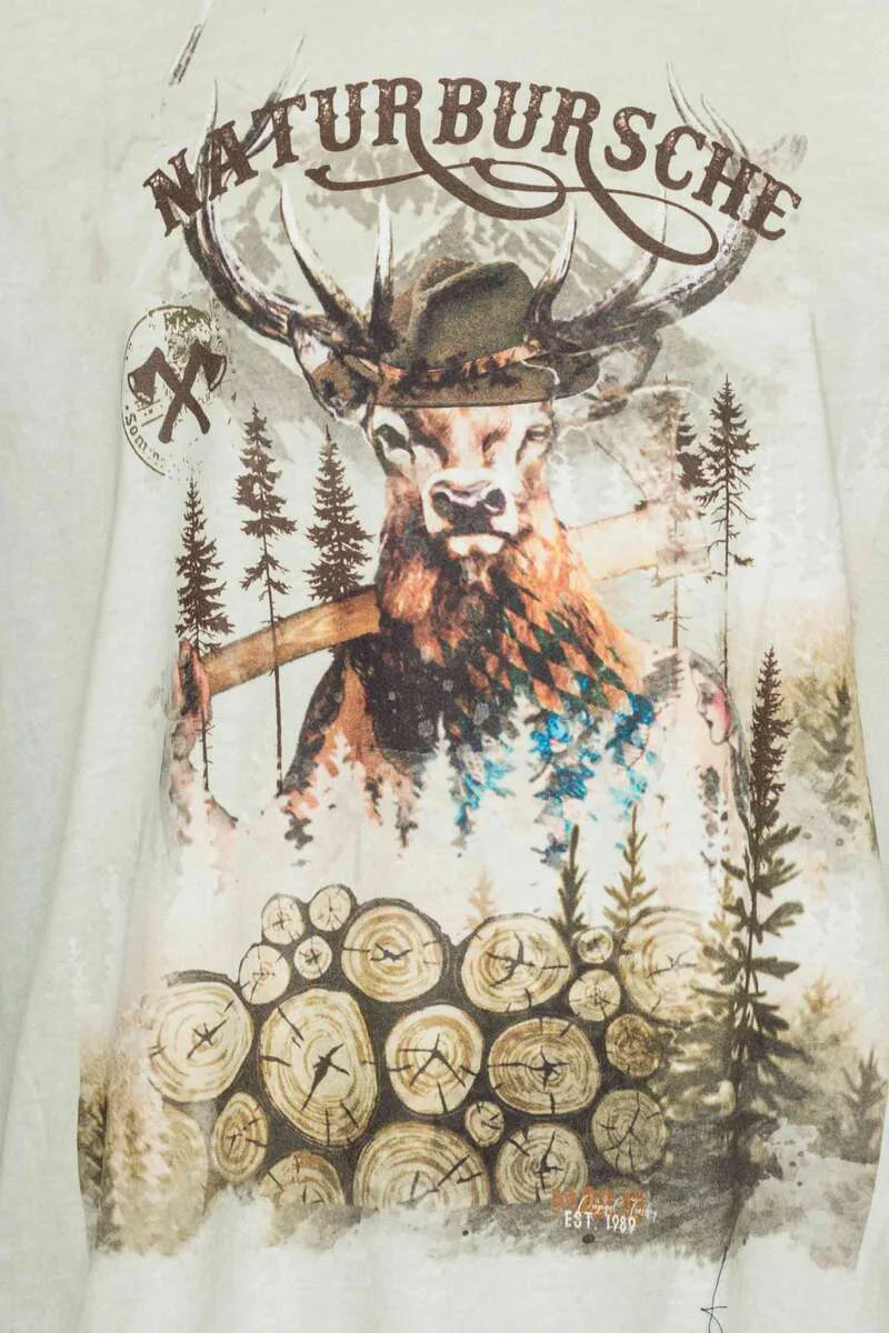 Herren T-Shirt 'Naturbursche'