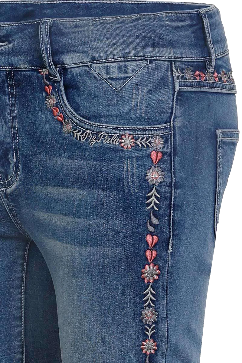 Damen Stretch-3/4-Jeans