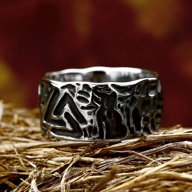Punk-Totem-Ring für Herren
